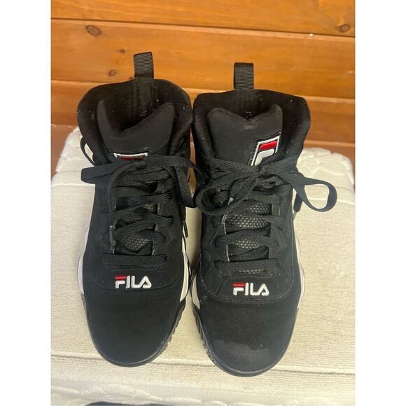 FILA   Boys Mb Black & White, Sz 6.5 3VB90148-014 - Picture 6 of 8
